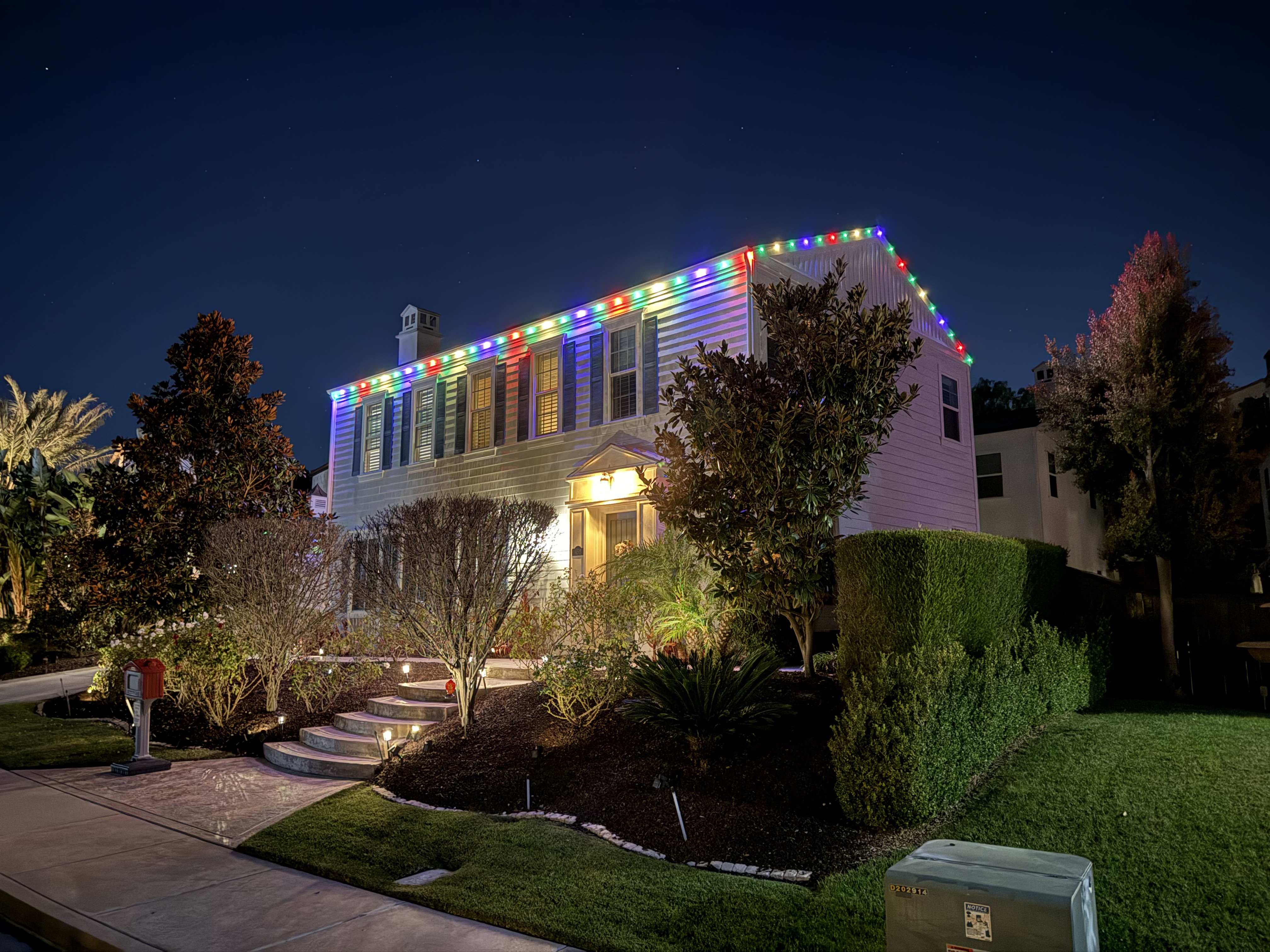 Christmas Light Installation